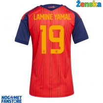 Španjolska Lamine Yamal #19 Domaci Dres za Ženska SP 2026 Kratak Rukav